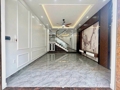 Nhà lô góc 4 tầng ô tô để cửa - cạnh Hoàng Huy An Đồng. 0