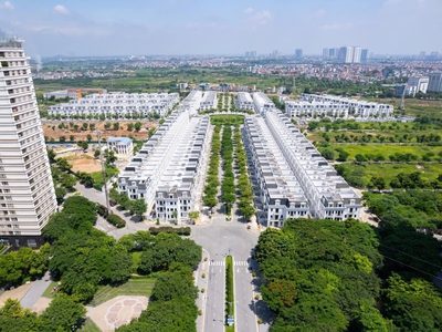 Biệt thự An Quý mặt đường Phan Kế Toại 27m, trực tiếp CĐT Nam Cường, DT 198m2, gần công viên 4