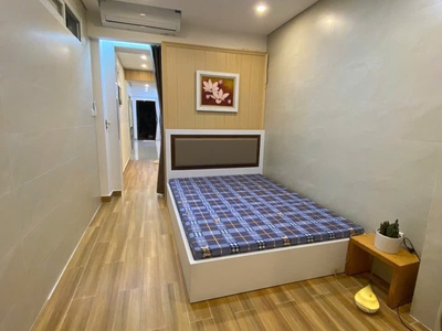 Cho thuê căn hộ tt tầng 1 tân mai, 55m2, 2 ngủ, ô tô đỗ cửa, vào ngay 3