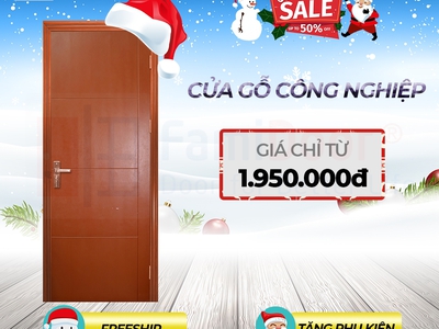 Cửa gỗ công nghiệp HDF 1