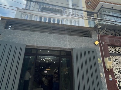 Bán nhà hẻm xe hơi 1979 huỳnh tấn phát, thị trấn nhà bè, sát bên chợ phú xuân, 4 tầng 80m2 chỉ 7.4 0