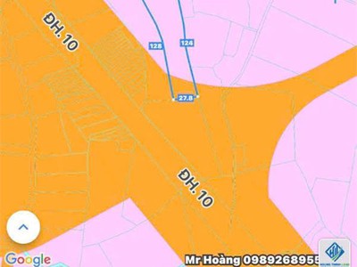 Mặt tiền đường hl10 sông nhạn cẩm mỹ. vitri ngay ngã tư cổng sân bay ra 2km, 5.5ha 1
