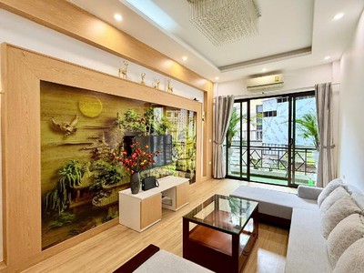 Nhà đẹp ở luôn - full nội thất - ô tô đỗ cửa thoáng trước sau thịnh quang- đống đa 2