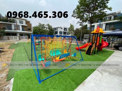Bập bênh sắt trẻ em, xích đu trẻ em giá rẻ 5
