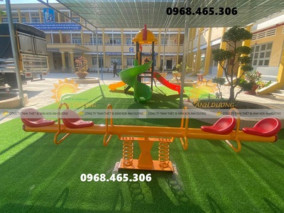 Bập bênh sắt trẻ em, xích đu trẻ em giá rẻ 2