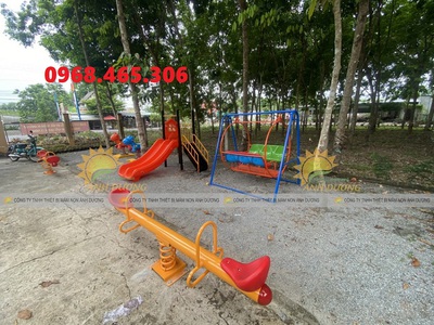 Bập bênh sắt trẻ em, xích đu trẻ em giá rẻ 3