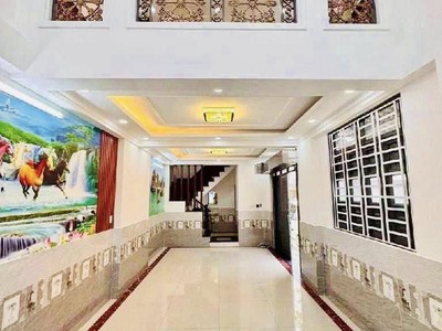 Nhà lô góc mới - đường 8m thông giáp tân phú - kinh doanh đỉnh - 48m 4 tầng 4pn 1