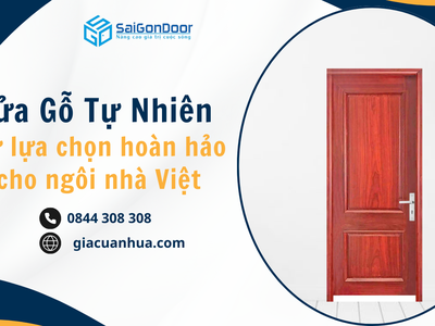 Cửa gỗ tự nhiên, Sự lựa chọn hoàn hảo cho ngôi nhà Việt 4