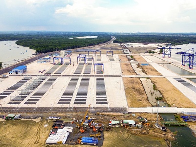 Giảm giá bán trước tết nền đất  thổ cư dt 127m2 mặt sau đường cảng phước an nhơn trạch 4