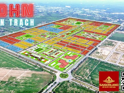 Bán đất nền nhà vườn dự án hud nhơn trạch - saigonland 1