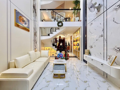 Gò vấp- nguyễn văn khối 3.5 11.5m , hẻm xe hơi, nhà đúc tuyệt đẹp, gần cv làng hoa, 5.85 tỷ tl 3