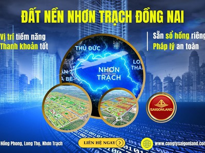 Saigonland - chuyên đất nền sổ sẵn hud nhơn trạch với giá cực tốt cho nhà đầu tư 2