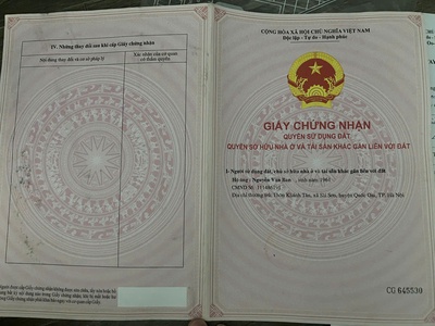 Chính chủ cần bán đất vườn thôn khánh tân - sài sơn - quốc oai - hà nội 2