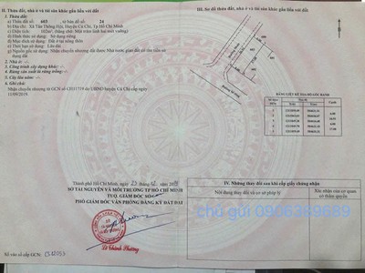 Bán gấp lô đất góc 2 mặt tiền đường số 7  xã tân thông hội 3