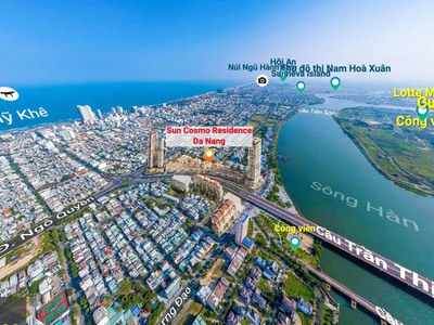 Căn hộ Sun Cosmo giá 50tr/m2 đã gồm VAT và KPBT cách biển Mỹ Khê 900m 1