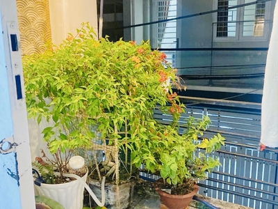 Gấp bán giảm 600 còn 4.35 tl - ngay chợ gò xoài- hxh cách mt 1 căn - 48m - 3 tầng - 4pn 4