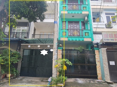 Cho thuê nhà mặt tiền hoa bằng 100m2, 2 lầu   st - gần trường cđ 0