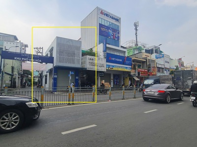Hiếm-cho thuê nhà 2 mặt tiền lũy bán bích 56m2, 1 lầu - gần ngã tư 2