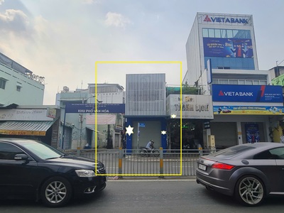 Hiếm-cho thuê nhà 2 mặt tiền lũy bán bích 56m2, 1 lầu - gần ngã tư 4