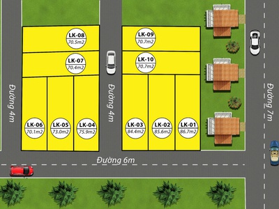 Chính chủ bán đất Kim Thành giá từ 430tr/ lô 70m2, đường ô tô thông thoáng 2