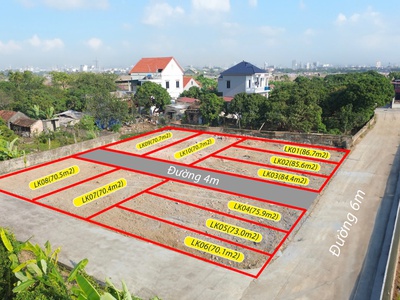 Chính chủ bán đất Kim Thành giá từ 430tr/ lô 70m2, đường ô tô thông thoáng 1