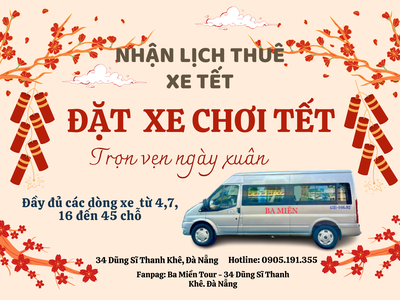 Cho thuê xe lái tết nguyên đán 0