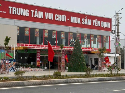 Đất đẹp - giá tốt - chủ cần ra gấp lô đất đấu giá khu 3 thị trấn quán lào, yên định, thanh hoá 2