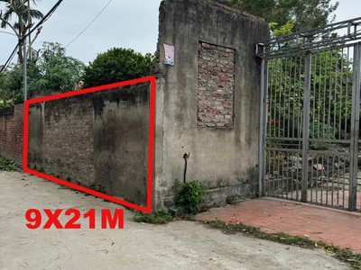 Bán đất tại mai đình hiệp hòa bắc giang 9m 21 chỉ 1,5 tỷ 0