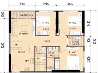 Cho thuê căn hộ 3 PHÒNG NGỦ TẠI THE SAKURA SA 5 - Phân khu cao cấp 5