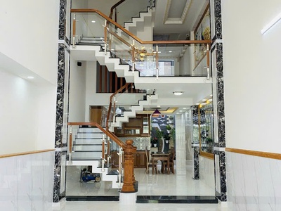 Siêu phẩm nhà phố trệt lửng 3 lầu 1/ hxh khu đồng bộ lê đức thọ 1