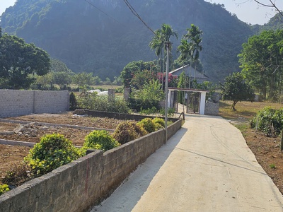 Lô đất sổ đỏ 73m2 thổ cư, thực tế hơn 80m2, mặt đường nhựa trung tâm Đông Yên, Quốc Oai giá đẹp 2