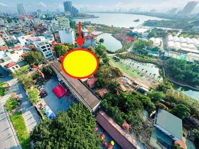 Giá sốc  giảm giá 100 tỷ, lô đất vàng 1989m2 p.âu cơ tây hồ - giá bán 220 tỷ. 0