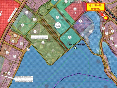 Giá sốc  giảm giá 100 tỷ, lô đất vàng 1989m2 p.âu cơ tây hồ - giá bán 220 tỷ. 2