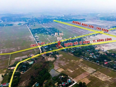 280 triệu sở hữu ngay 1 lô đất hơn 100m2 cụm công nghiệp tại tế nông, nông cống thanh hóa 1