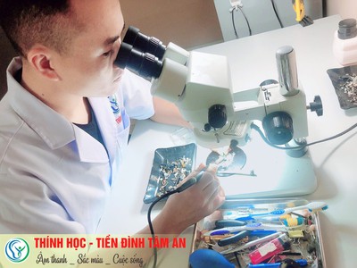 Sửa chữa máy trợ thính tại Hải Phòng - trợ thính Tâm An 3