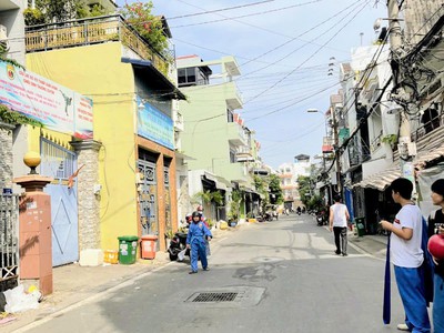 Mtkd ngay trường học bình trị đông - 48m2 - ngang 4m, vuông vức - đường 6m thông tứ hướng - giá chỉ 0