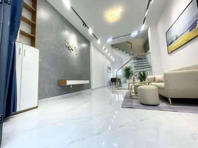 Bán gấp lê quang định, bình thạnh, hẻm xe hơi, 5.6 tỷ bl, nhà mới đón tết. chủ ngộp quá rồi ạ 2