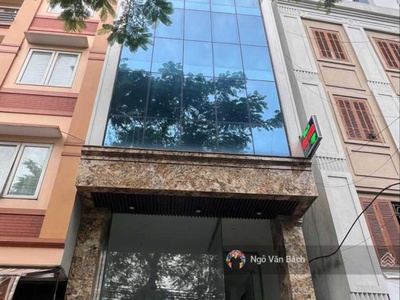 Bán gấp tòa nhà vp mặt phố nguyễn hoàng mới koong, 9 tầng có hầm rộng, sẵn dòng tiền 90tr chỉ 35 tỷ 0