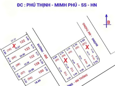 Cần bán đất 01   04   10 đẹp tại phú thịnh-minh phú-sóc sơn -hà nội 0
