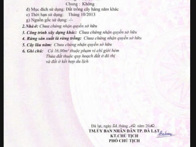 Chính chủ bán 2 mảnh đất thổ cư mt 12m đường mai anh đào , p8, đà lạt 4