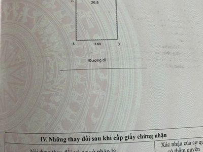 Bán nhà hoàng hoa thám, ba đình 4 tầng, gần ô tô, ngõ thông, mặt tiền 3.7m/dt 32m, 6 tỷ 3