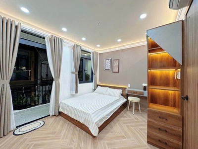 6.15 tỷ- bán nhà hẻm xe hơi hoàng hoa thám pn- căn góc 4mx10m- sát mt- 3pn full nội thất 3