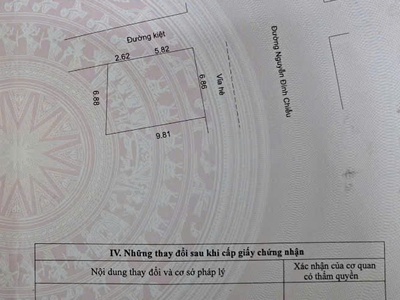 Bán đất Nguyễn Đình Chiểu - Lô Góc Ngang 7m - Đường 7m5 vị trí tốt giá chỉ 3.x tỷ. 1