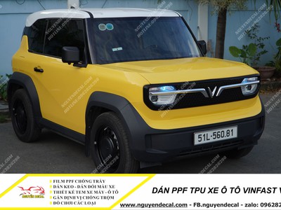 Dán PPF TPU cho Vinfast VF3: Tăng cường độ bền và thẩm mỹ 0