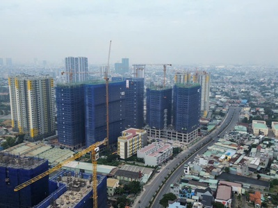 Bán Nhà Mặt Tiền  Đường Thống Nhất Dĩ An 5.58 22.5 Đối Diện Bcons city 0