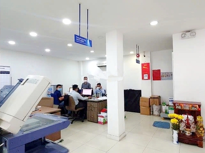 Cho thuê nhà mặt tiền đường Phan văn Trị, P10, Quận Gò Vấp. Trệt, lầu, Dt 8,5x16 chỉ 70tr 1