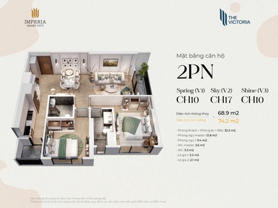 Bán căn hộ vinhomes smart city tây mỗ - 70m , 2pn, 5.4 tỷ căn hộ 70m  vinhomes smart city, tây mỗ, 0