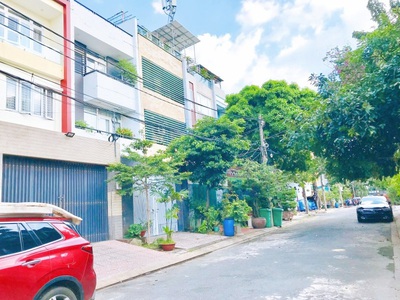 Định cư bán nhà mặt tiền kdc vip himlam 100m2 5 20 chỉ 9 tỷ trường thọ thủ đức 0