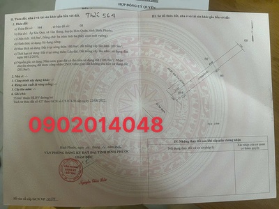 Bán gấp mt ql 10x60 607m2 tc 2shr cặp kcn, chợ trường 1 2 3 công viên bv ủy ban giá rẻ 92tr/mn 3