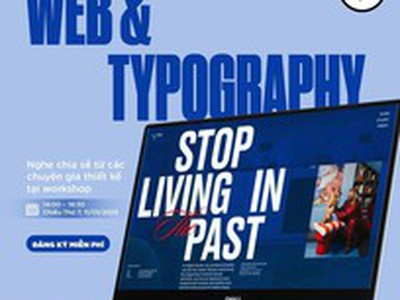 WORKSHOP   Nâng tầm sự nghiệp với kỹ năng thiết kế Web và Typography 0